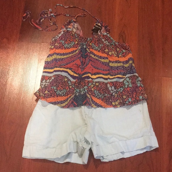 Dear John Mint Green Bermuda Shorts Sz 27 - Picture 5 of 8